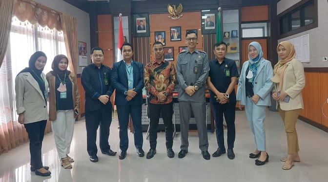Ketua Pengadilan Pengadilan Negeri Bangkinang Menerima Kunjungan Dari LBH Tuah Negeri Nusantara
