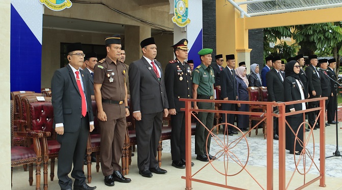 Pengadilan Negeri Bangkinang Kelas IB Menghadiri Upacara Hari Kebangkitan Ke 117 Bertempat Di Lapangan Upacara Kantor Bupati Kampar